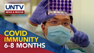 Immunity to coronavirus last to 6-8 months - study