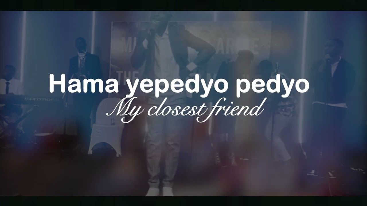 Ndinoda Iwe Lyrical Video Blessing Jeduthun