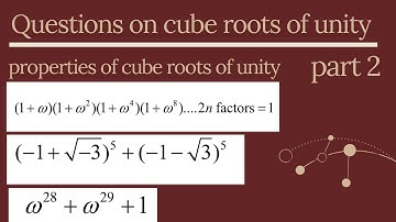 Questions on Cube Root of Unity (Part 2) | Math Class 11