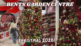*First look* Bents Garden Centre christmas 2026 shop with me 🎄