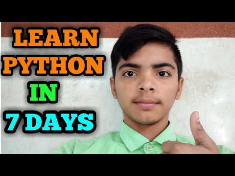 LEARN PYTHON IN 7 DAY IN ANDROID......BASIC HACKING (HINDI/ENGLISH)