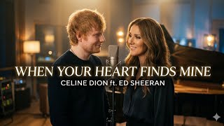 When Your Heart Finds Mine - Celine Dion ft Ed Sheeran (Official Fan-Made Music) Emotional Ballad 