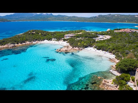 007 Beach - Spiaggia Capriccioli  [ 4K ] Sardegna World Mare 🇮🇹 by drone