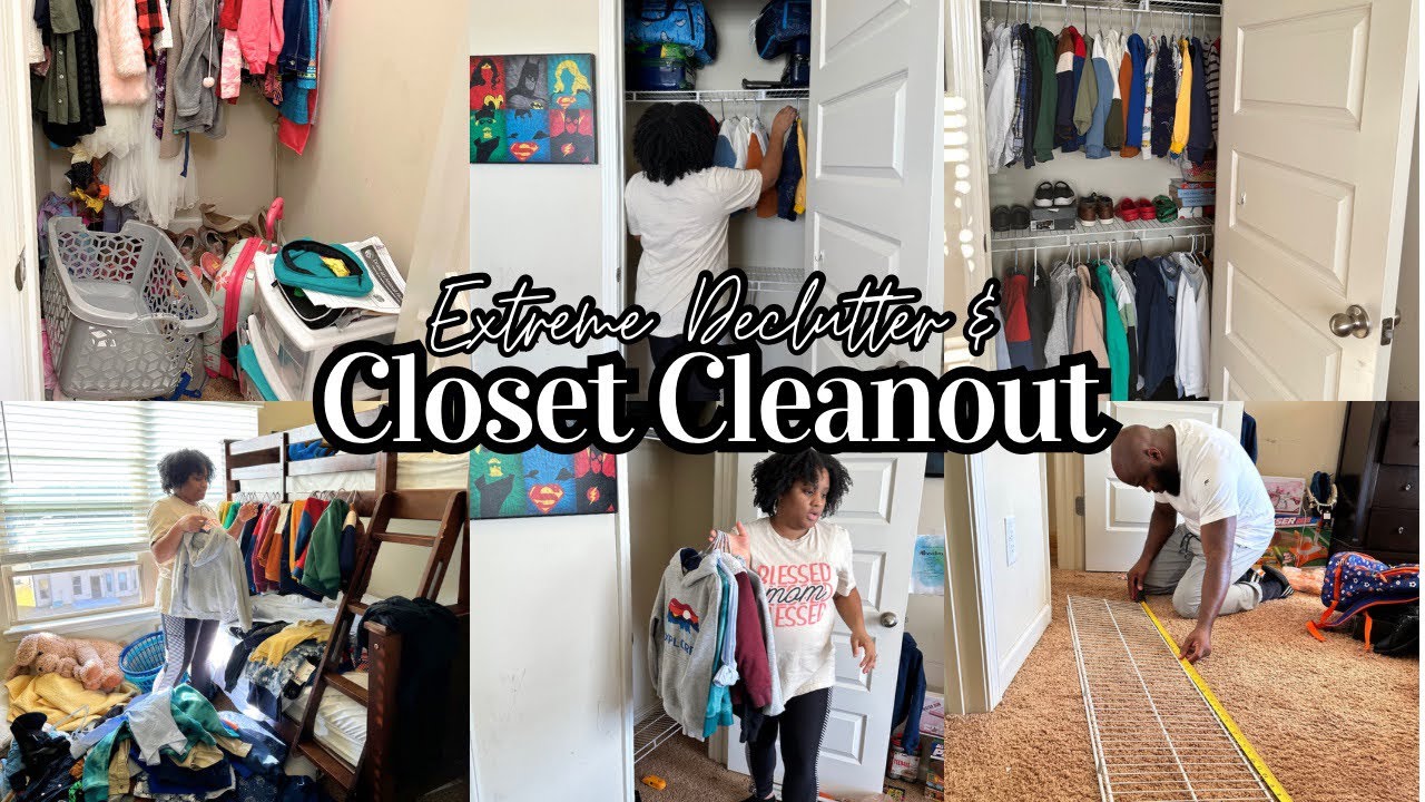 Extreme Closet Cleanout, Declutter Your Closet with this 30-Day Challenge