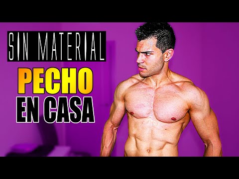 Rutina de PECHO EN CASA SIN PESAS Intenso 🔥 VOLUMEN | Pectorales EN CASA SIN EQUIPO (HIPERTROFIA)