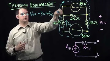 Circuits I: Example with Thevenin Equivalent