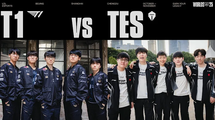 T1 vs TES | WORLDS 2025 | Semifinals | Game 1 | T1 vs TOPESPORTS