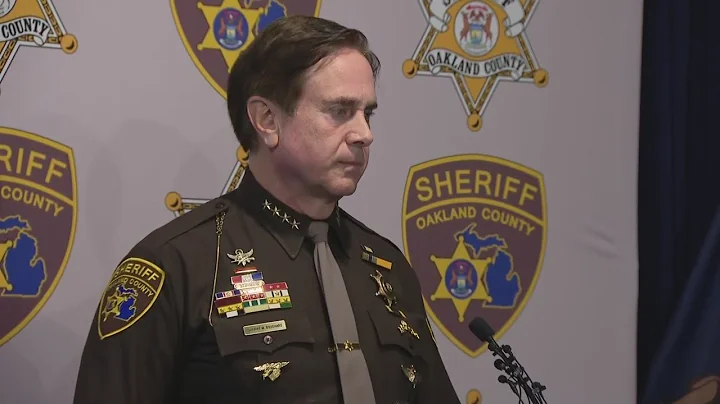 Oxford High School shooting Wednesday 3 p.m. press conference