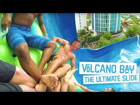 The Ultimate Water Slide | Volcano Bay