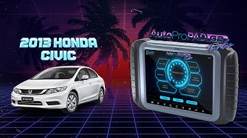 Programming a 2013 Honda Civic with a keyed ignition | AutoProPAD G2 Turbo