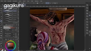 "No Greater Love Than This" - Digital Painting (Timelapse) | Good Friday