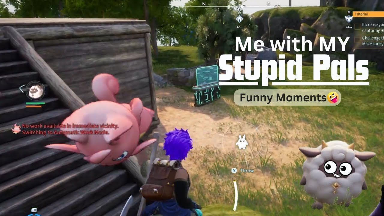 Me with my stupid pals #1 🤣 | Funny moments &amp; Best highlight #palworld - YouTube