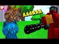 КОТИК ИГРОМАН и КОТЁНОК ЛАЙК против ЗОМБИ! Roblox Tower Battles