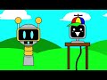 Fun Bot And Mr Computer Sing Dash from geometry dash