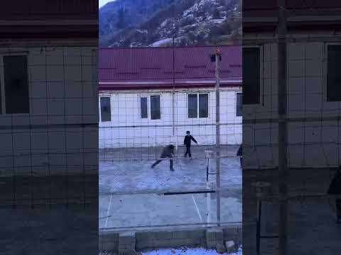 Жизнь без смартфонов в горах !!! Дети играют в хоккей !!! #махачкала #грозный #кавказ