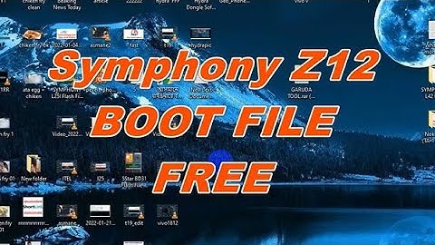 Symphony Z12 FRP CM2 l Boot File Free | without password