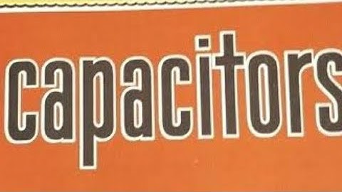 capacitor lecture 2 (energy stored in a conductor ,sharing of charge and loss of energy )