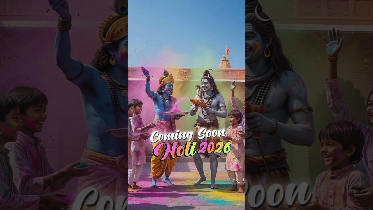Coming Soon Holi 2026💫 Holi 2026 | Holi Song | 