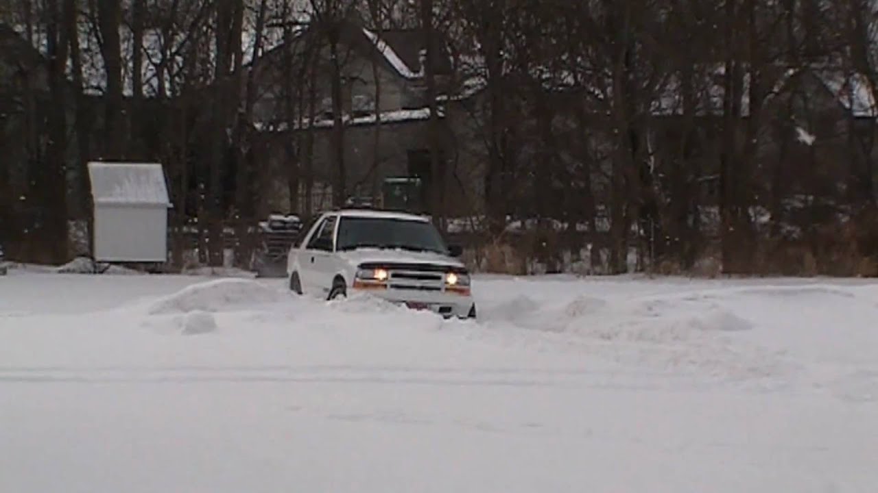 98 Chevy Blazer Snow Day YouTube