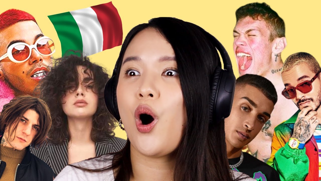Listening to Italian rap for the FIRST time (Sfera Ebbasta, Rkomi, Capo Plaza, etc. ) | Reaction
