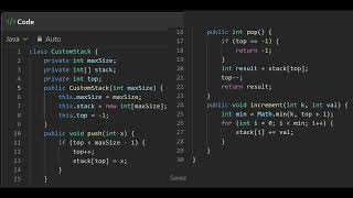 1381 Design a Stack With Increment Operation