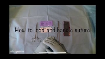 Loading and Handling Suture
