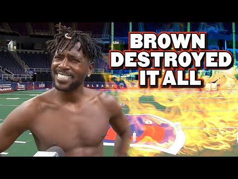 Video: Antonio Brown tagad ir visaugstākā līmeņa ieņēmējs NFL