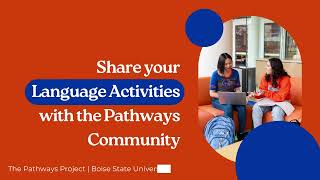 Share Your Activities with the Pathways Project Community