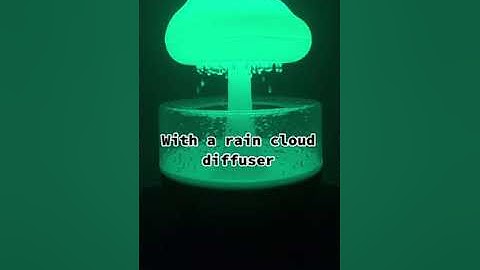 This is the only humidifier with a rain cloud diffuser🌧️