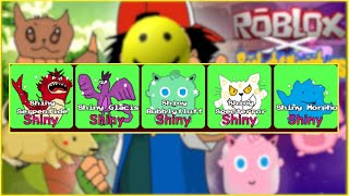 How To Get All 5 Shiny Poke Blox Bubblyfluff, Morpho, Glacis.... - Roblox - Find The Poke Blox