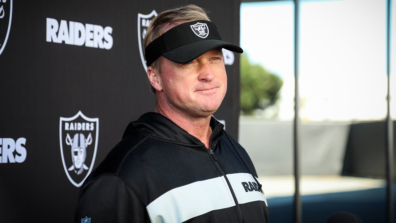 Coach Gruden on S Karl Joseph: “He’s really accelerated in the last 4-5 ball games”