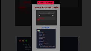Password Validation Using HTML CSS JavaScript