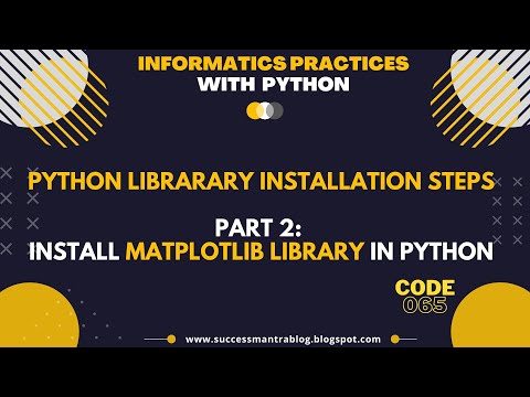 INSTALL PYTHON LIBRARY