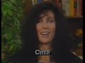 Cher interview for Suspect - 1987