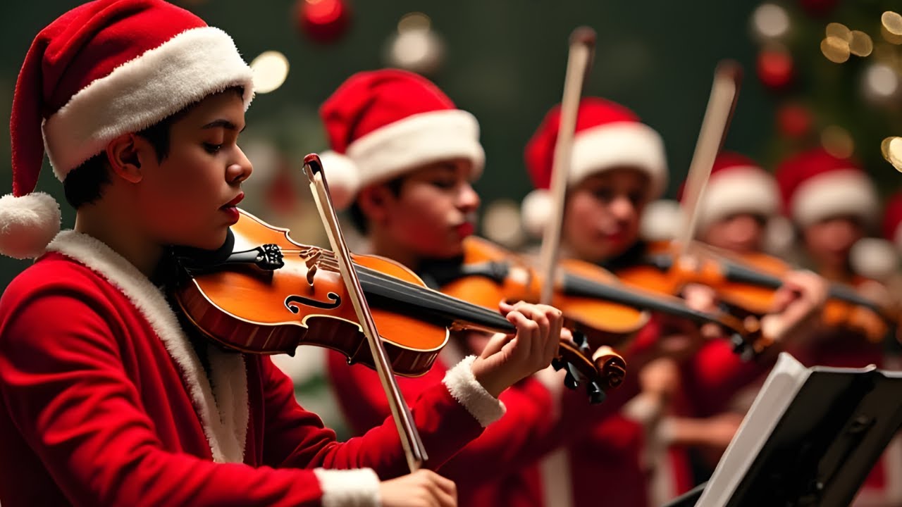 CHRISTMAS MEDLEY PLAYED BY A STRING QUINTET | SAMComposing - YouTube