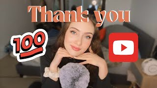 ASMR ✨100 Subscriber Special 🎮 (intuition games, trivia, hair brushing)