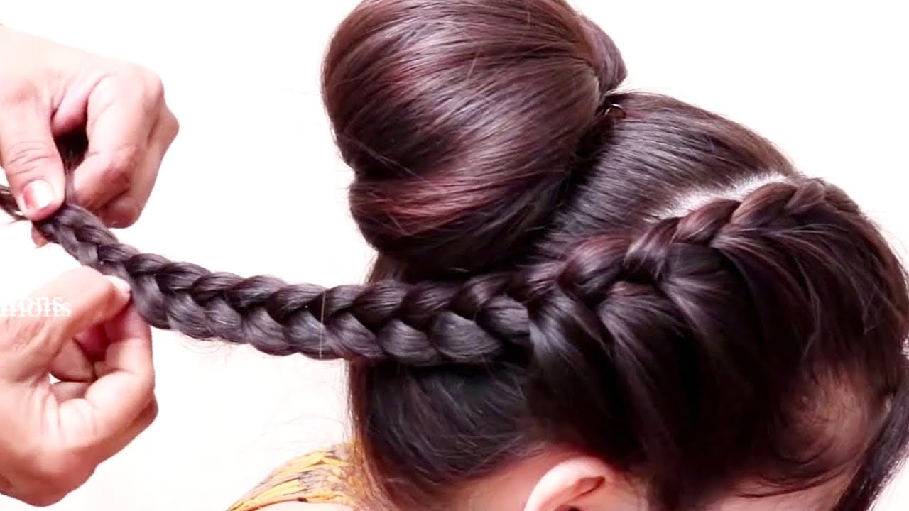 Simple & Easy Hairstyle For Girls | Hairstyle For Party | Easy 5-Minute Hairstyle