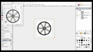 Rotating Wheel In Gimp || How to Create || 2019