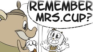 Remember Mrs.Cup?  CUPHEAD COMIC