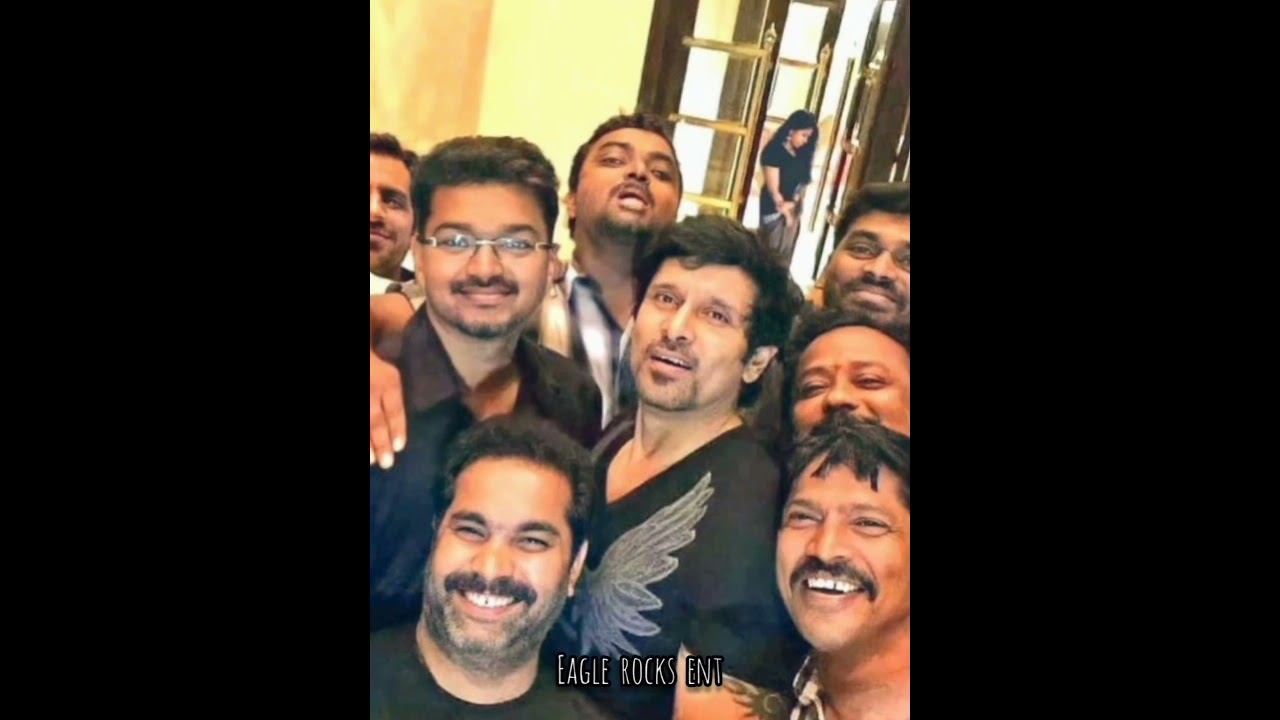 💥Thalapathy Vijay and Chiyan vikram rare and throwback picture 💞 