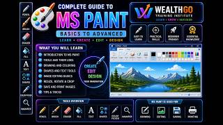 MS Paint Complete Course | Basics to Advanced | All Tools, Shortcuts & Practical