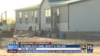 11-year-old girl shot and killed in Casa Grande