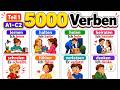 5000 deutsche Verben mit Beispielen aus dem Alltag! 😍 So einfach wie noch nie | #deutschlernen A1–C1