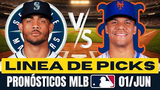 🔥⚾️  PRONÓSTICOS MLB PARA HOY 01JUNIO  🤑 PARLAY GRATIS🔥