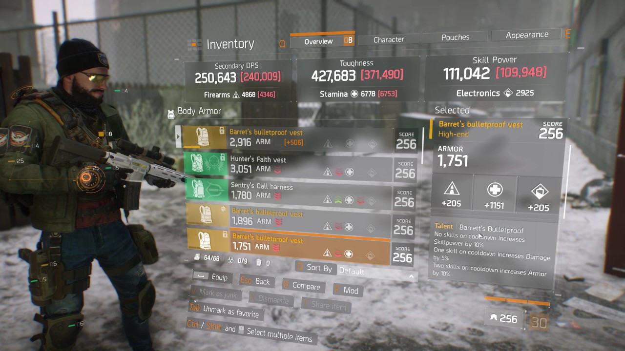 The Division Finally Got my 3rd Barrett's Chestpiece!!! YouTube