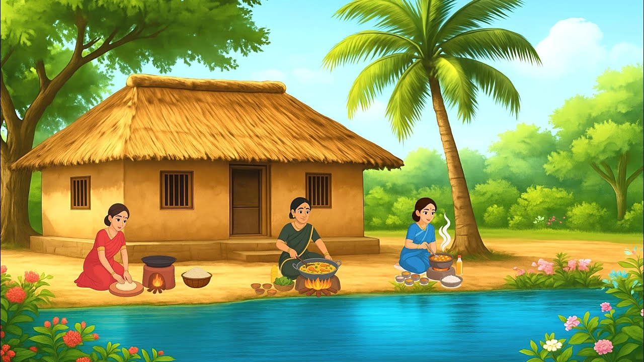  Rajasthani Tikki Wali Hindi Kahani Kahani Hindi Cartoon Story Story - Hindi Status Tube