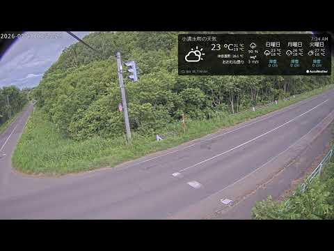 じゃがいも街道 南3号交差点 暴風雪用カメラ | "Jagaimo Road", South 3rd Intersection: Blizzard-proof camera