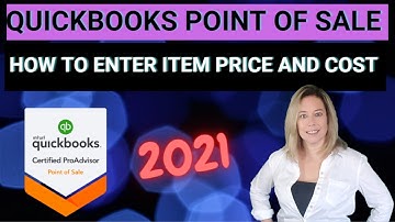 How to Set Item Price, Cost, Margin & Markdown in QuickBooks POS v19 (Step-by-Step)