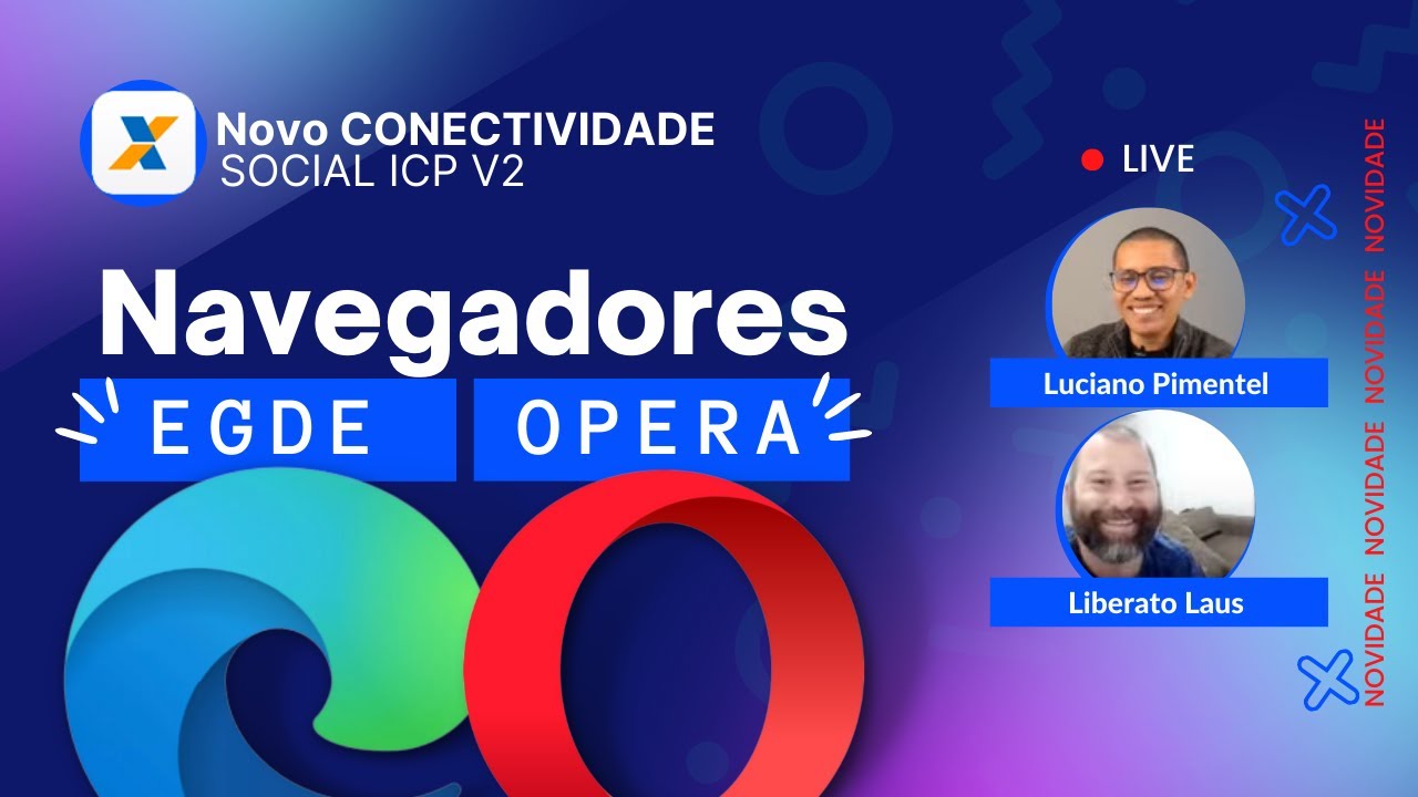 [NOVIDADE] CONECTIVIDADE SOCIAL ICP V2 NO NAVEGADOR EDGE E OPERA - YouTube