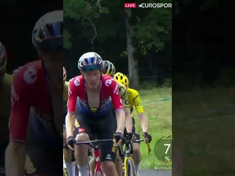 😂Pogacar hilare sur les routes du Tour de France 2023 #shorts #tourdefrance #cycling #tdf